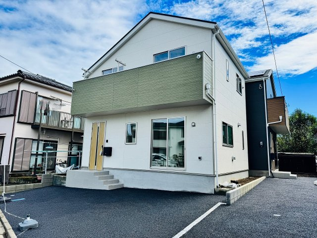 八王子市　中野上町　新築一戸建て　３７期の外観|～保育園・幼稚園・小中学校が近く子育てのしやすい住環境　2台駐車可能～