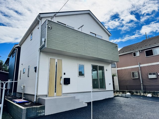 八王子市　中野上町　新築一戸建て　３７期の外観|～保育園・幼稚園・小中学校が近く子育てのしやすい住環境　2台駐車可能～