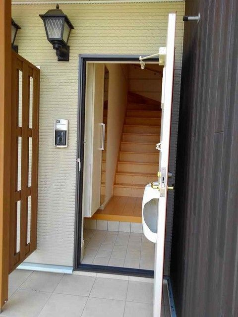 プラシードの玄関