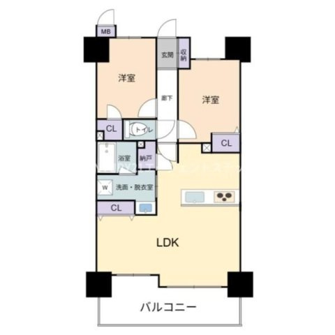 サンパーク南宮崎バイズの間取り