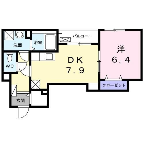 メゾンドオピュールの間取り