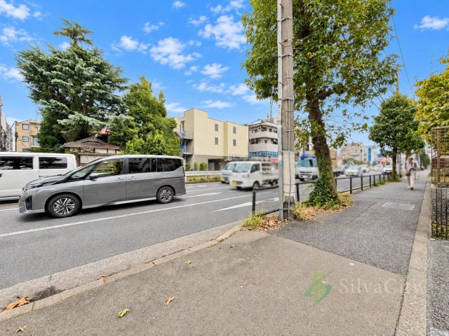 世田谷区尾山台2丁目の前面道路含む現地写真