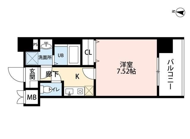 アンプルールベトンラ・プティールの間取り