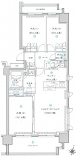 【間取り】 | グローリオ横浜根岸