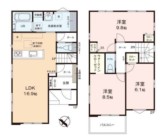 入間郡三芳町大字藤久保の新築一戸建の間取り|鶴瀬駅徒歩15分！
心地よい温度環境で快適な生活を送ることができるZEH水準適合住宅 全5棟。
小学校や生活施設が徒歩5分圏内にあり、生活利便性◎！
資料請求やご見学などお気軽にお問い合わせください。