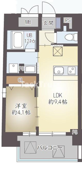【間取り】 | ハイデンス梅ヶ枝