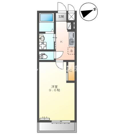 （仮）長田新築アパートの間取り