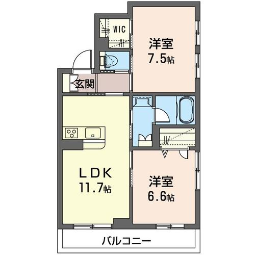 ティーエフ　レジデンスの間取り|高遮音床システムSHAIDD55搭載