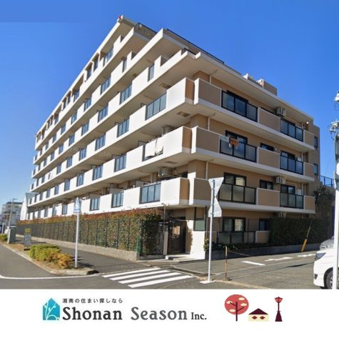 クリオ大和伍番館の外観|小田急江ノ島線「鶴間駅」まで徒歩15分と通勤通学にも便利な立地♪　
イオン＆ヨーカドーが並ぶ「やまとオークシティ」も自転車で約6分◎