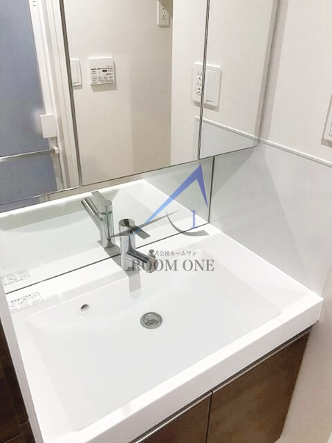 メイクスデザイン千鳥町アジールコートの洗面所|洗面台です。