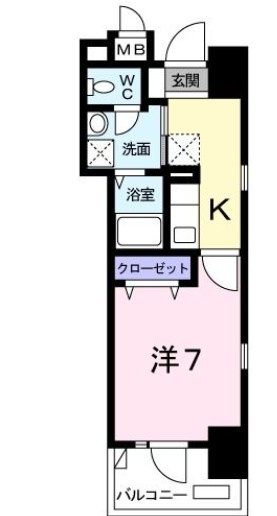 ラウレアの間取り|間取りです。
