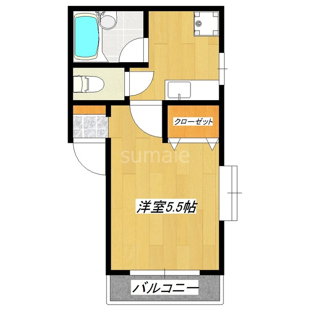 ハルツ赤羽岩淵の間取り|バス・トイレ別！室内洗濯機置場！2面採光！角部屋！充実設備です♪