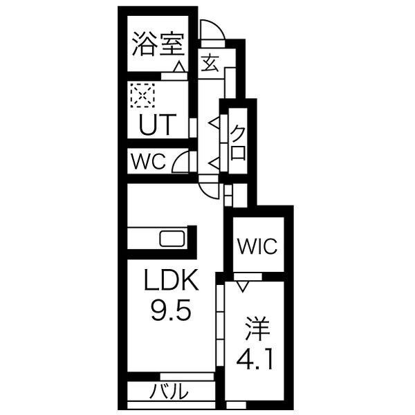 テゾーロ下太田 Ｃの間取り