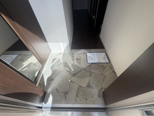 ソーレ アストロ C棟の玄関