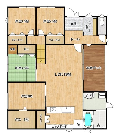 【間取り】 | 蓑原町 2,750万円