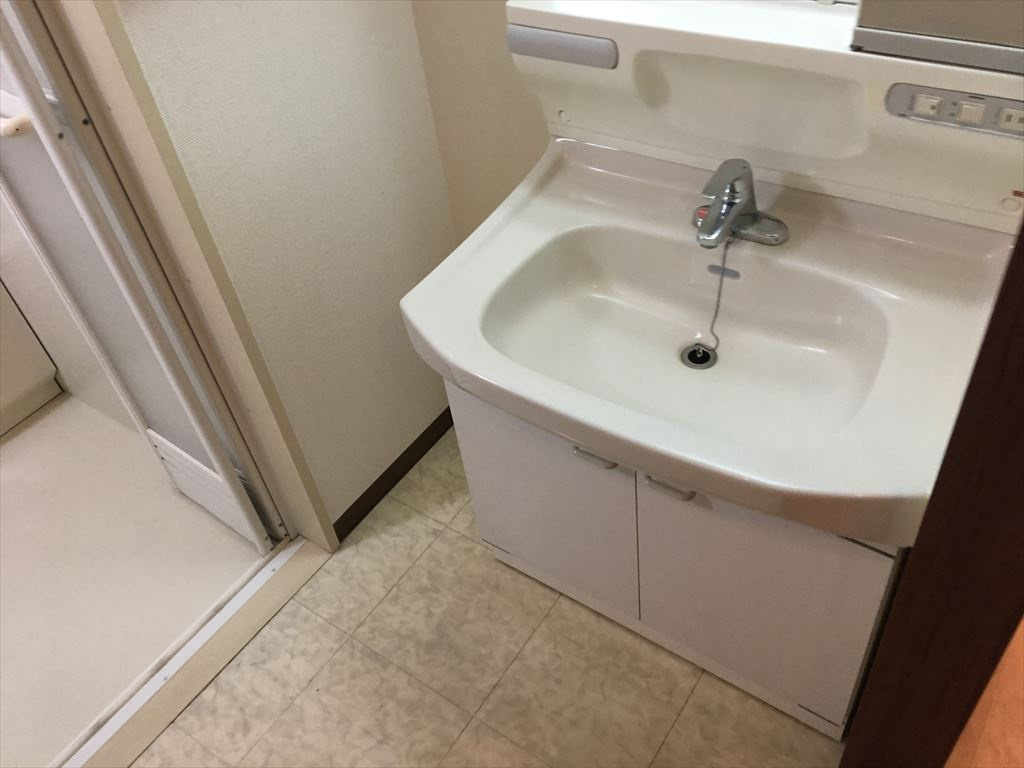 ノース清水の洗面所