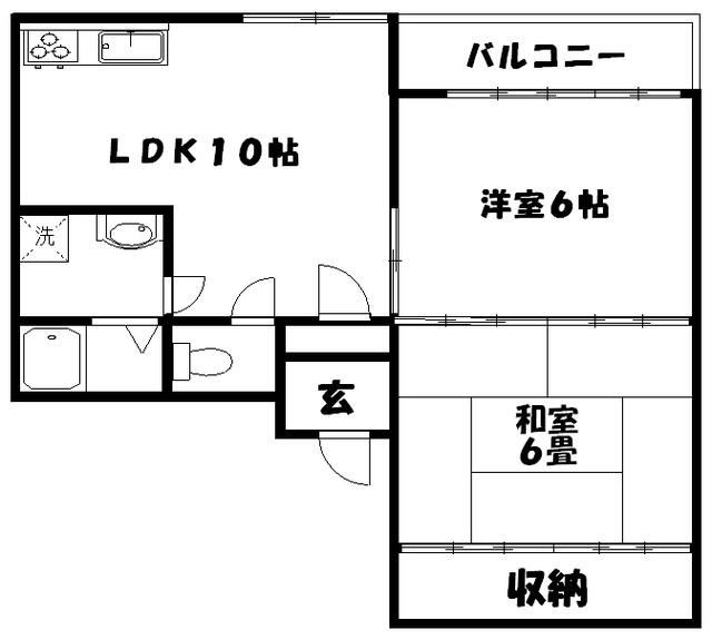 インレットの間取り