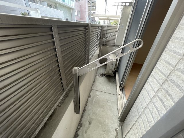 ブルーリーフⅡのバルコニー