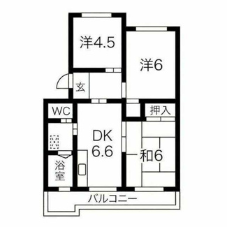 【間取り】 | コーポのぐろ