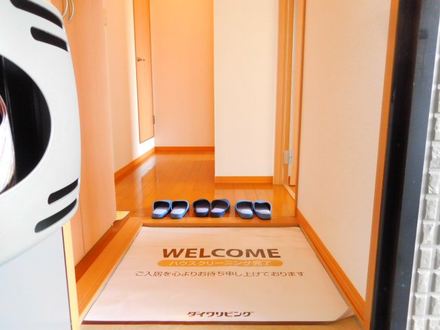 サンビューラ津之江A棟の玄関