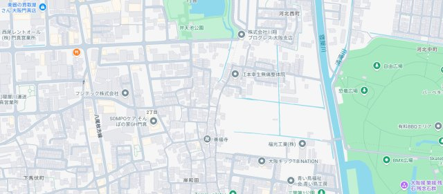 ■門真市岸和田　第7期　新築一戸建ての地図