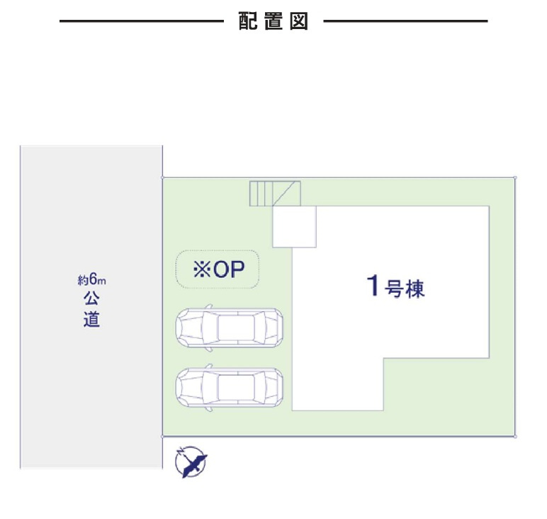 佐倉市ユーカリが丘１丁目１期の区画図