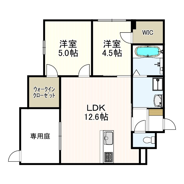 セントポラリス藤井寺の間取り
