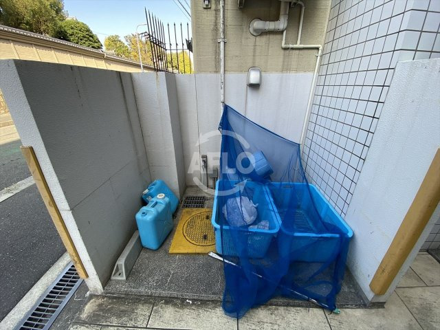 クレイドル四天王寺のその他共用部分|クレイドル四天王寺　ゴミ置き場