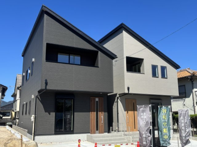 西区山田新町1丁目の外観パース|1号棟外観です。