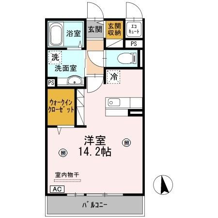 ニューライフコートの間取り
