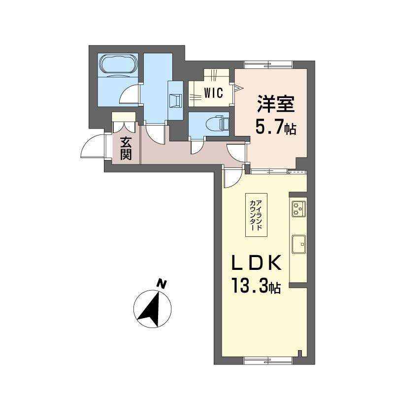 エステラ己斐の間取り