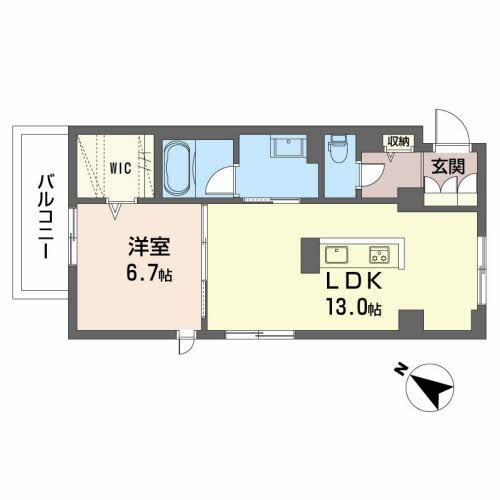 クリソベリルの間取り
