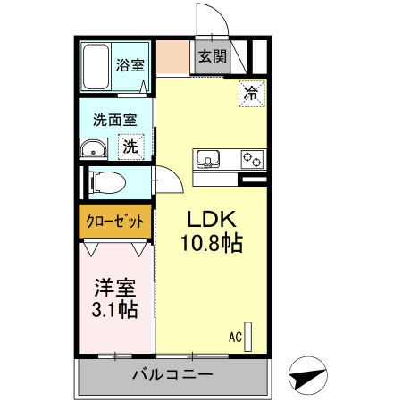 ＫＳ ００３の間取り