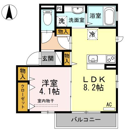 Ａｖｅｎｕｅ城山の間取り