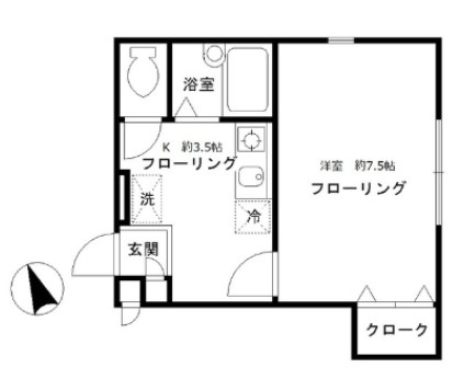 イースト本駒込の間取り