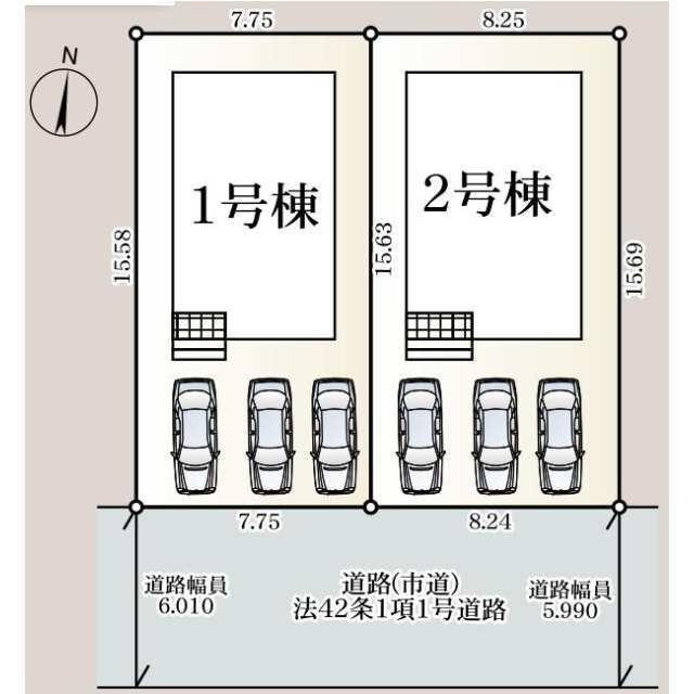 佐賀市開成第12の区画図