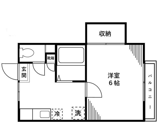 スペース７５の間取り|間取りです。