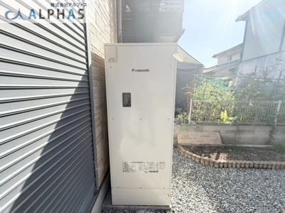 【設備】 | 姫路市飾磨区矢倉一丁目　中古戸建 | ◆リフォーム済み♪
パナソニックエコキュート♪
オール電化で深夜電力活用♪