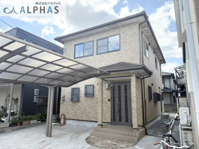 【外観】 | 姫路市飾磨区矢倉一丁目　中古戸建 | ◆建物面積◆
◆103.09平米　31.18坪◆
カーポート付き♪