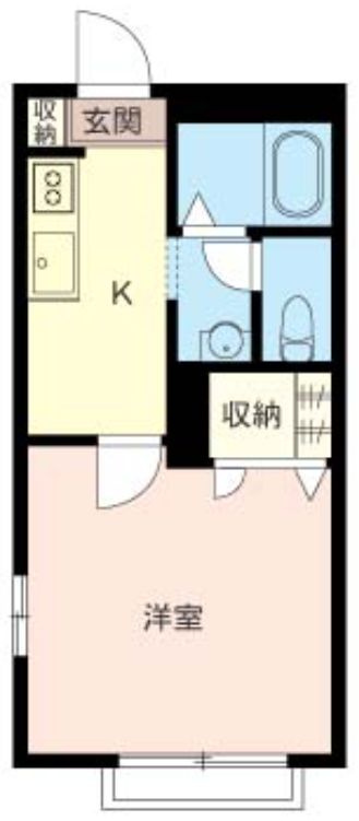 クレアール船橋の間取り
