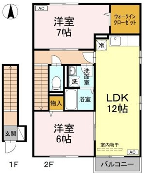 ボン・ヴォヤージュの間取り