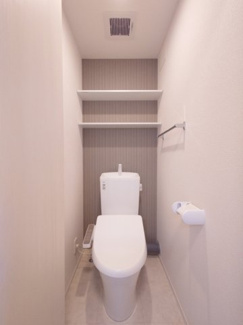 【トイレ】 | メゾン　ド　シュクレ | 落ち着いたトイレです
