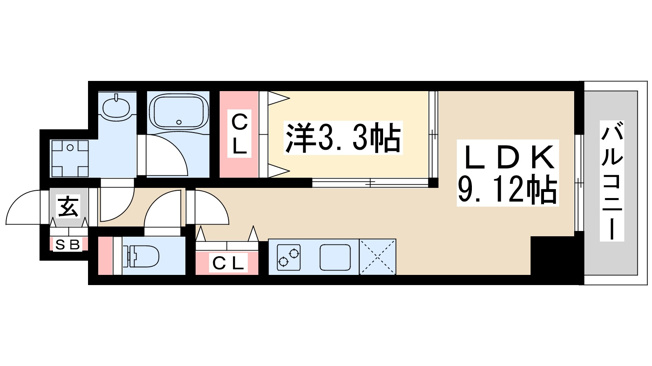 【間取り】 | ルミネソレイユ江坂