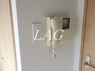 【セキュリティ】 | プレール中延 | モニター付きインターホンです。
