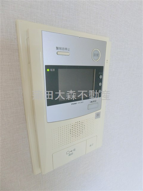 グローリア初穂池上の設備|TVモニター付オートロック　インターホン
