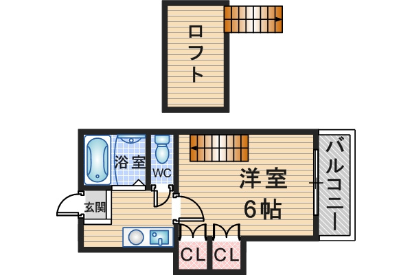 豊中第3マンションの間取り