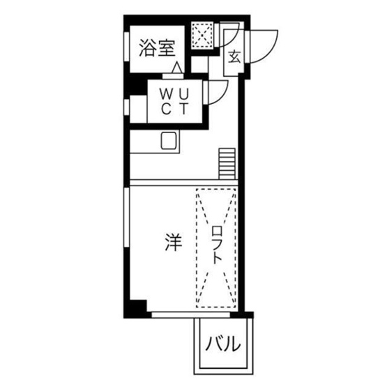 【間取り】 | トライアングル旗の台