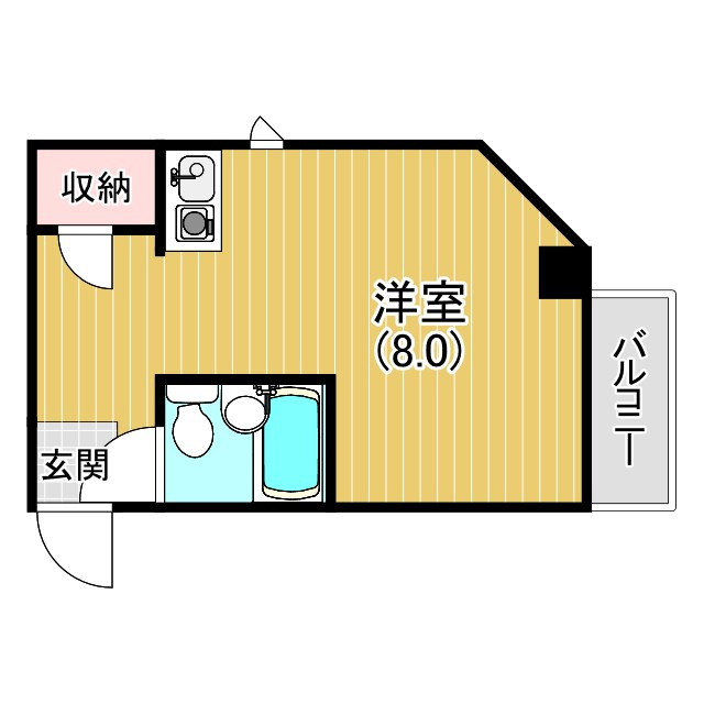 クエステート西宮の間取り