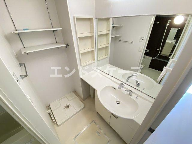 サンボナール新前橋の洗面所|高崎、前橋、伊勢崎エリアのお部屋探しはエンドスケープまで！お客様の理想お聞かせ下さい♪