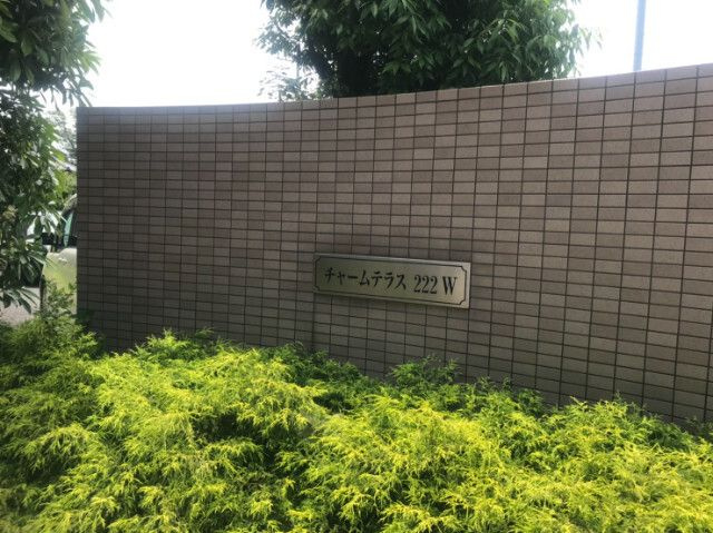 チャームテラス222Wのエントランス
